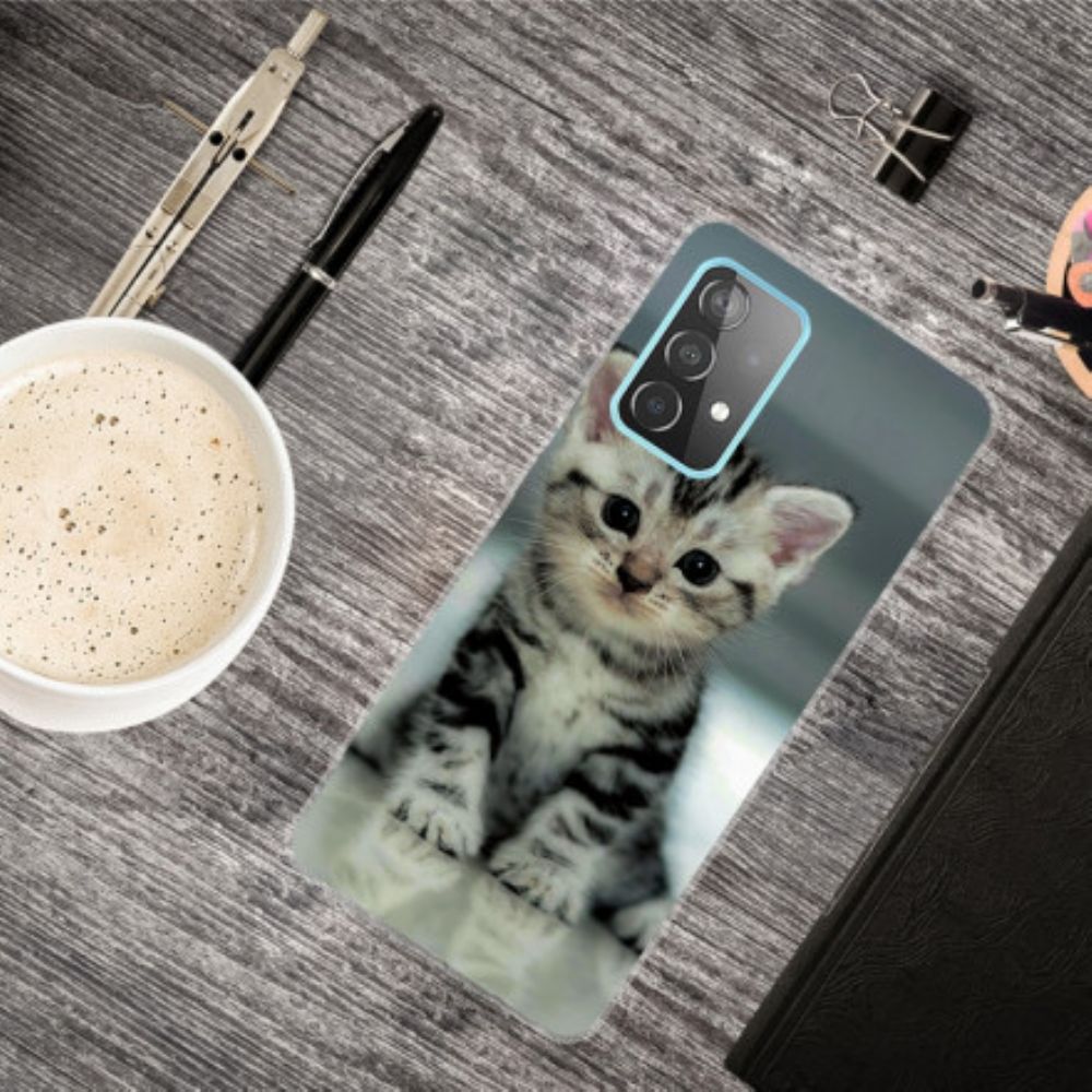 Hoesje voor Samsung Galaxy A32 4G Kitten Kitten