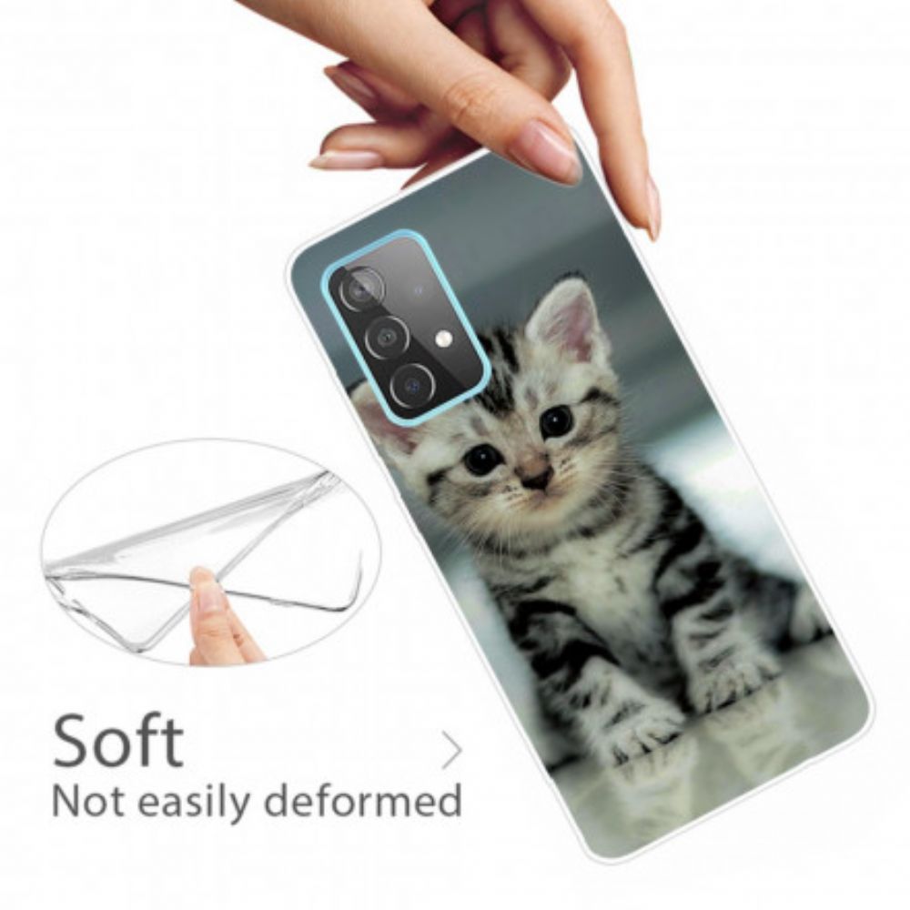 Hoesje voor Samsung Galaxy A32 4G Kitten Kitten