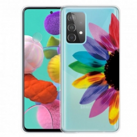 Hoesje voor Samsung Galaxy A32 4G Kleurrijke Bloem