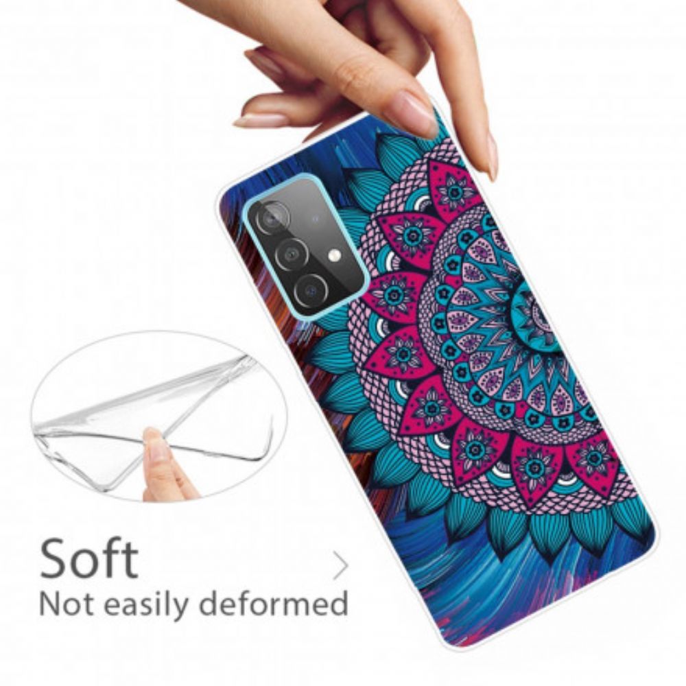 Hoesje voor Samsung Galaxy A32 4G Kleurrijke Mandala