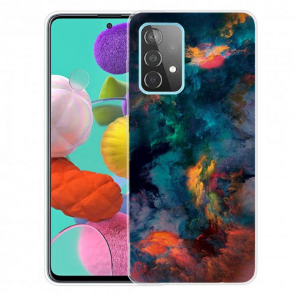 Hoesje voor Samsung Galaxy A32 4G Kleurwolken