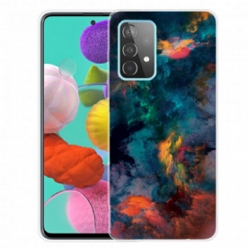 Hoesje voor Samsung Galaxy A32 4G Kleurwolken