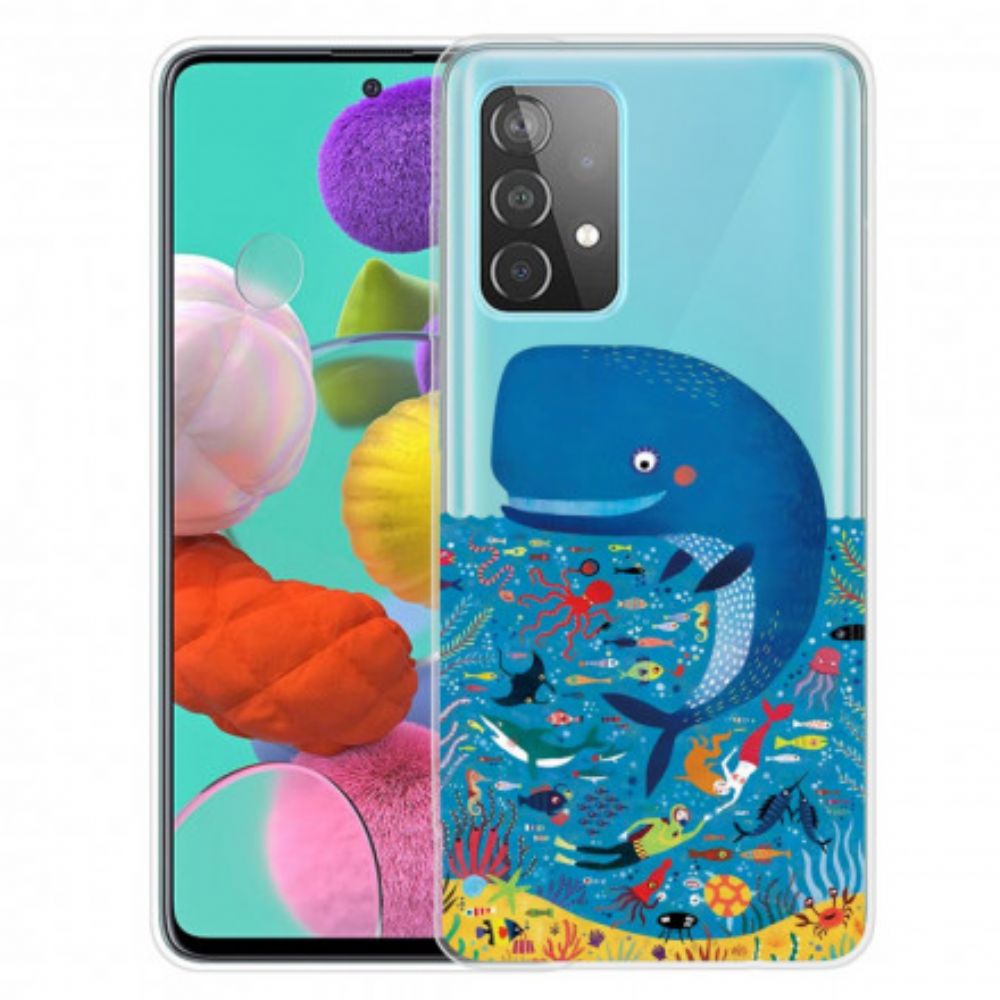 Hoesje voor Samsung Galaxy A32 4G Marine Wereld