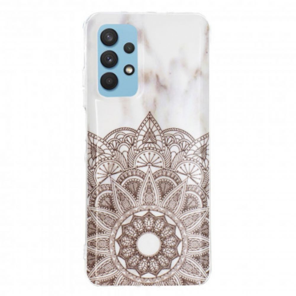 Hoesje voor Samsung Galaxy A32 4G Marmeren Mandala