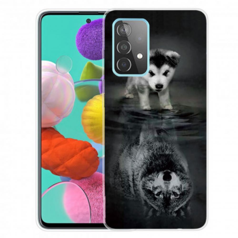 Hoesje voor Samsung Galaxy A32 4G Puppy Dream