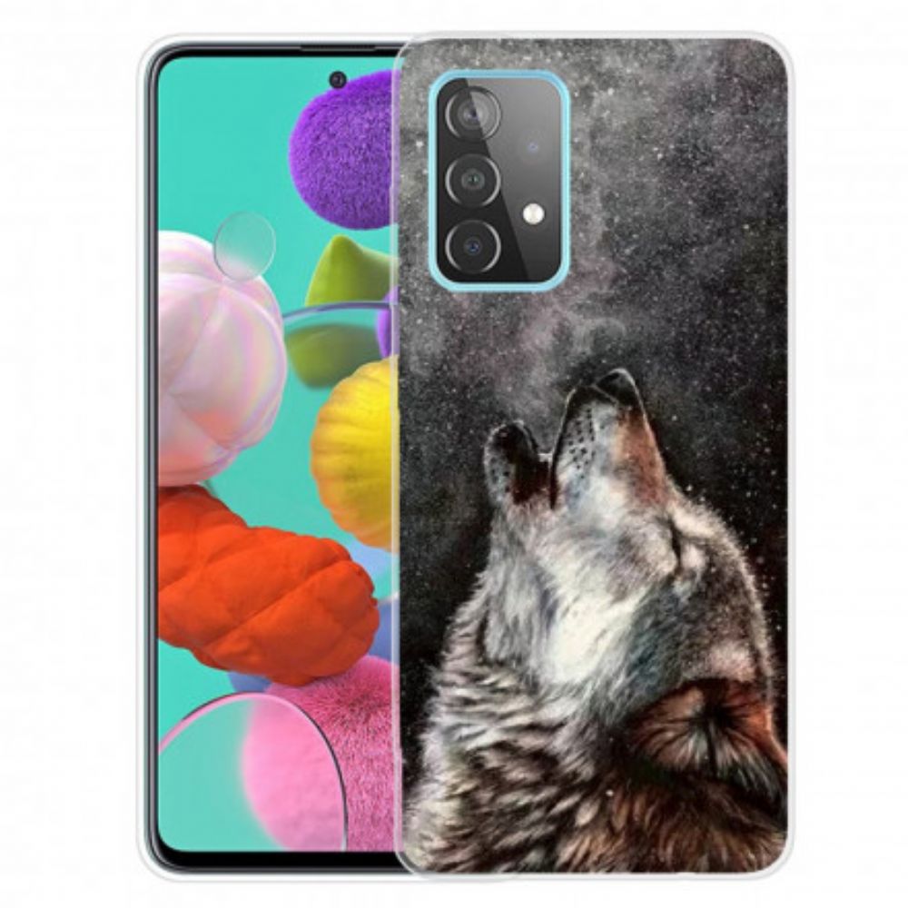 Hoesje voor Samsung Galaxy A32 4G Sublieme Wolf