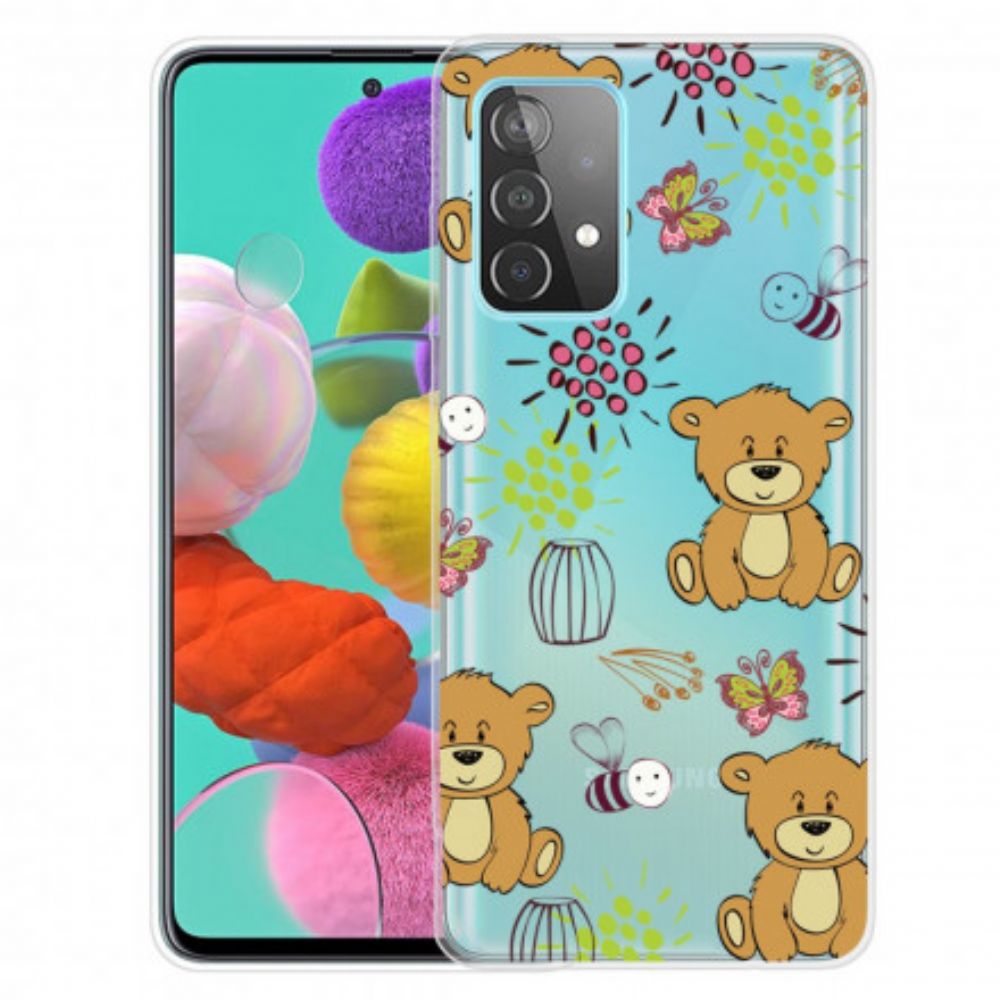 Hoesje voor Samsung Galaxy A32 4G Teddyberen Top