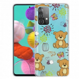 Hoesje voor Samsung Galaxy A32 4G Teddyberen Top