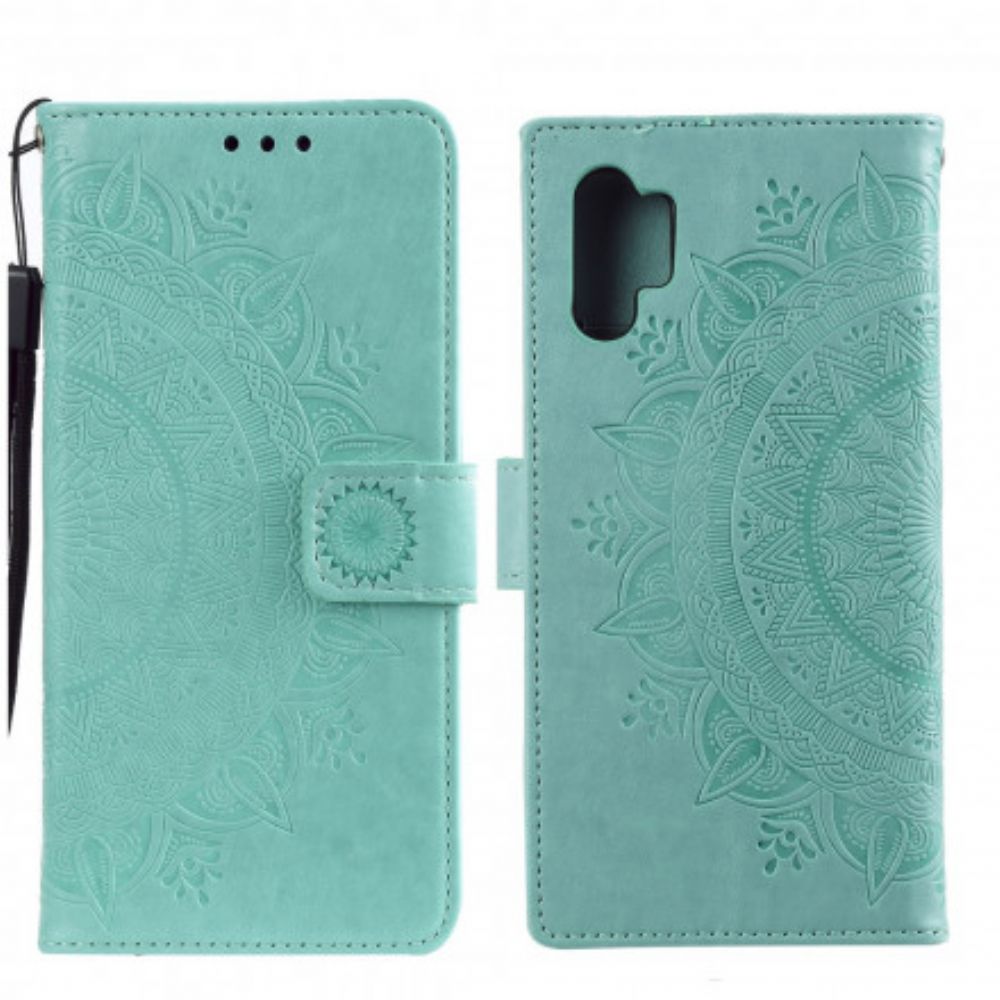 Leren Hoesje voor Samsung Galaxy A32 4G Zonnemandala