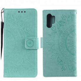 Leren Hoesje voor Samsung Galaxy A32 4G Zonnemandala