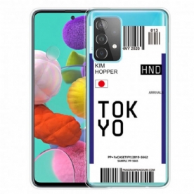 Telefoonhoesje voor Samsung Galaxy A32 4G Instapkaart Naar Tokio