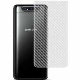 Achterste Beschermfolie Voor Samsung Galaxy A90 / A80 Carbon Style Imak