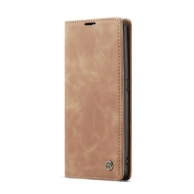 Bescherming Hoesje voor Samsung Galaxy A90 / A80 Folio-hoesje Caseme Kunstleer