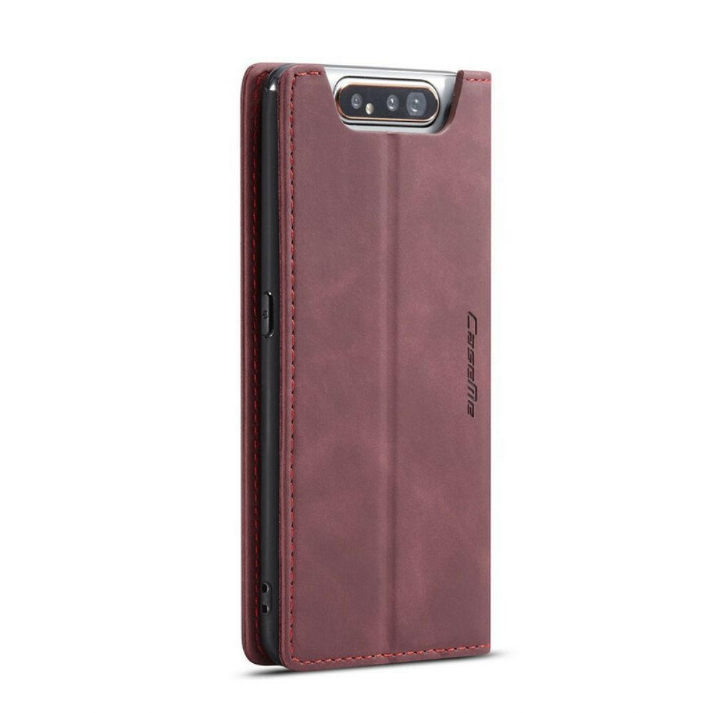 Bescherming Hoesje voor Samsung Galaxy A90 / A80 Folio-hoesje Caseme Kunstleer