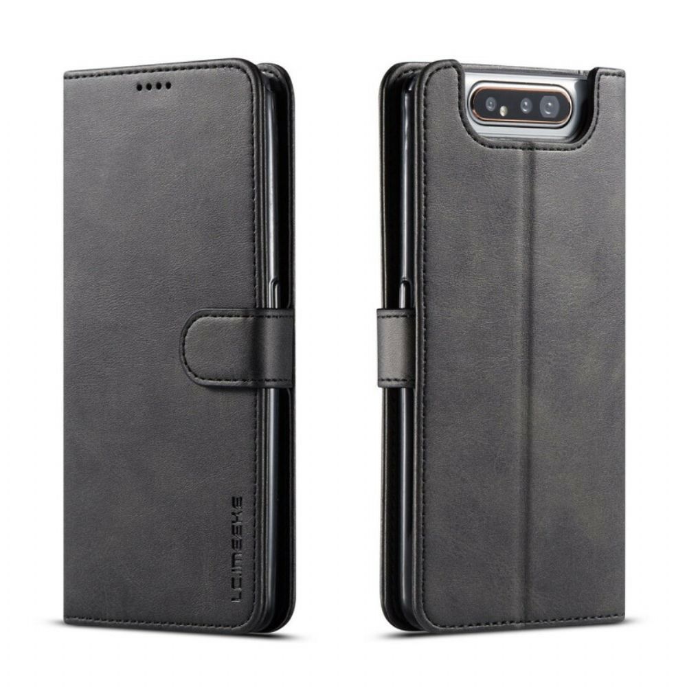 Flip Case voor Samsung Galaxy A90 / A80 Lc.imeeke Ledereffect