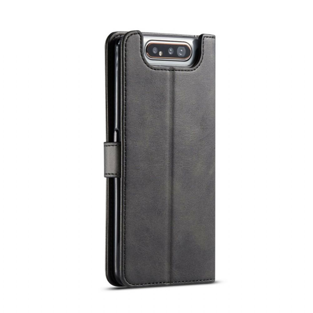 Flip Case voor Samsung Galaxy A90 / A80 Lc.imeeke Ledereffect