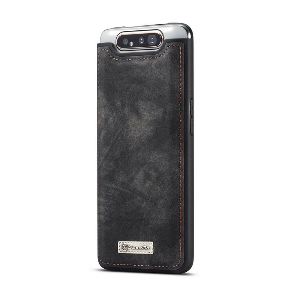 Folio-hoesje voor Samsung Galaxy A90 / A80 Caseme Vintage Leer