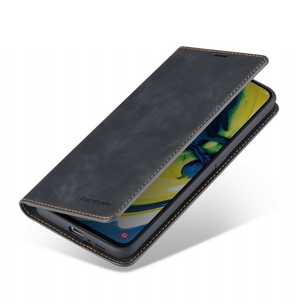 Folio-hoesje voor Samsung Galaxy A90 / A80 Lederen Effect Forwenw