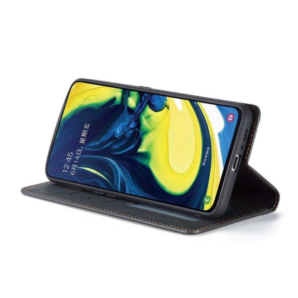 Folio-hoesje voor Samsung Galaxy A90 / A80 Lederen Effect Forwenw