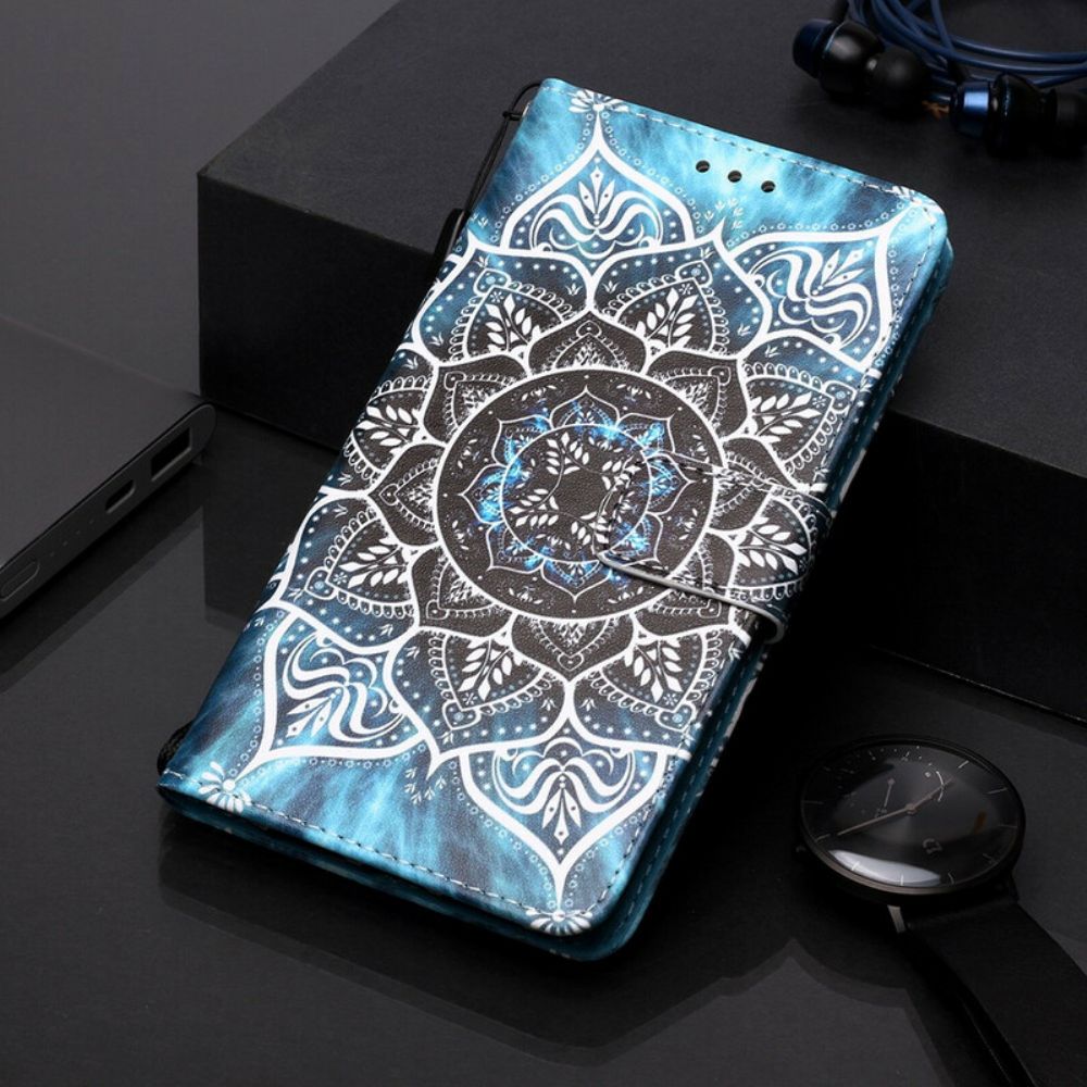 Folio-hoesje voor Samsung Galaxy A90 / A80 Mandala In De Lucht