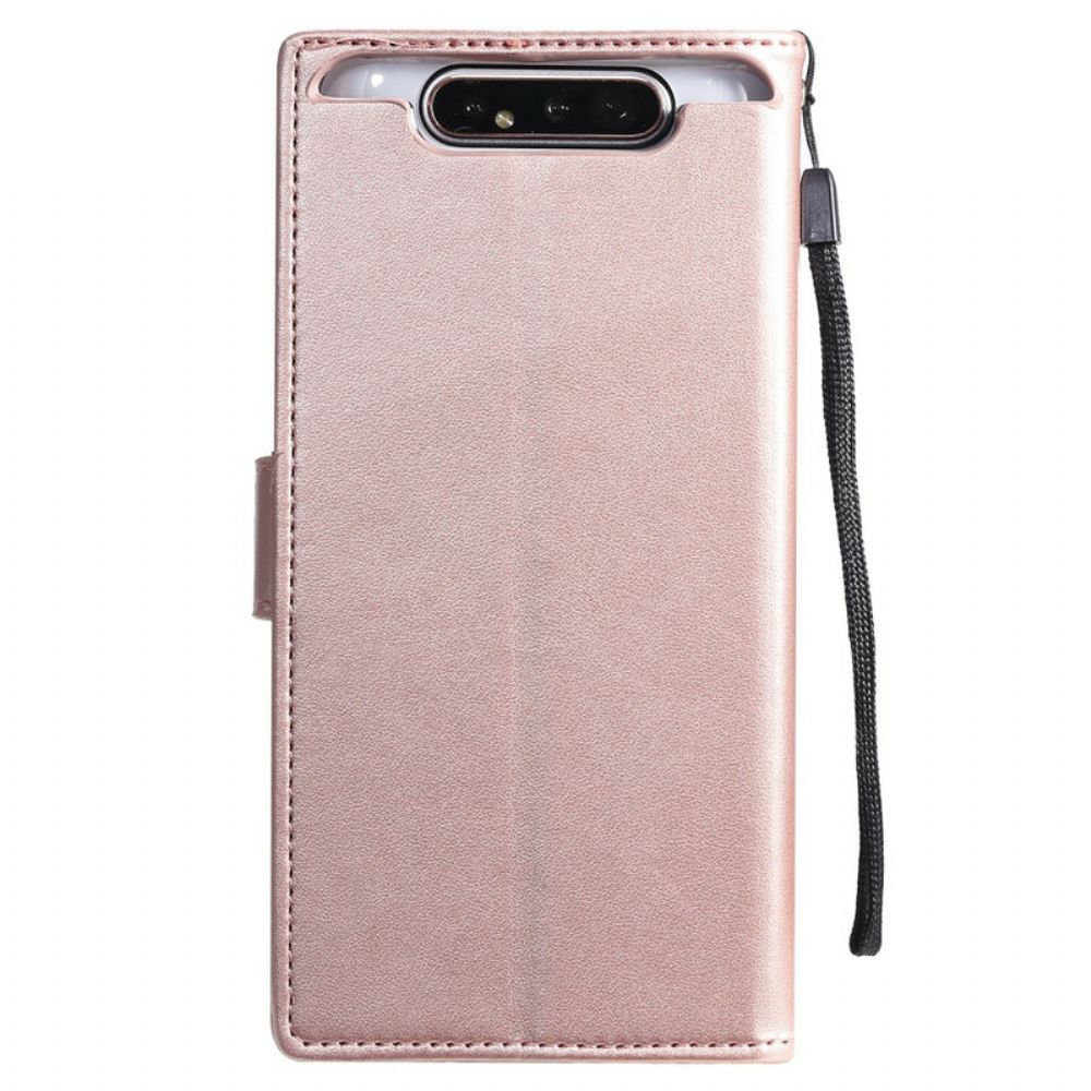 Folio-hoesje voor Samsung Galaxy A90 / A80 Met Ketting Band Mijmering