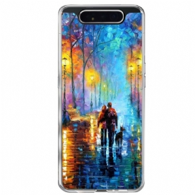 Telefoonhoesje voor Samsung Galaxy A90 / A80 Familiewandeling