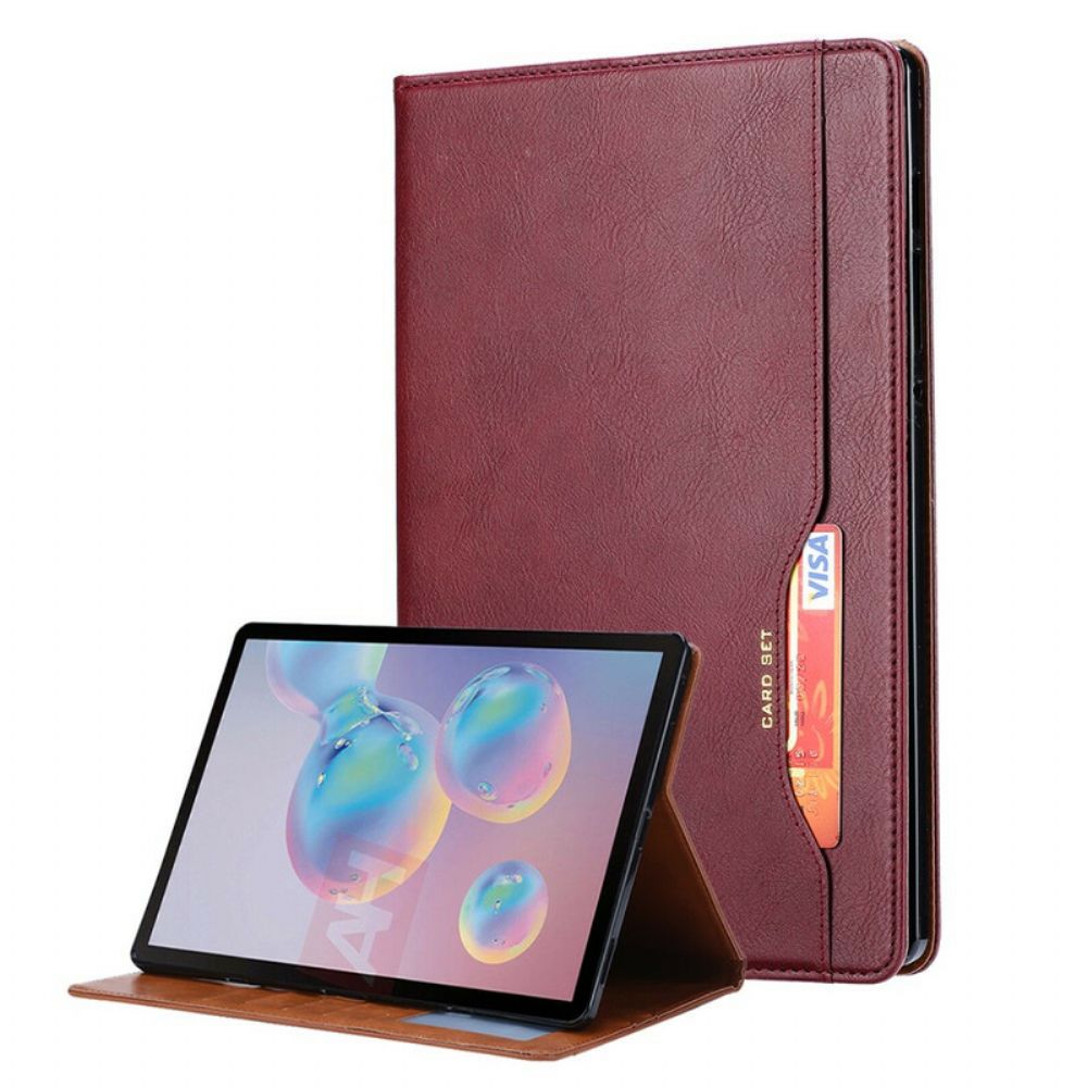 Cover voor Samsung Galaxy Tab S7 FE Kaartenset