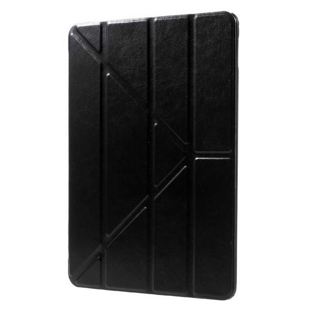 Bescherming Hoesje voor iPad 9.7" Origami Kunstleer