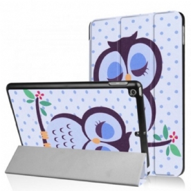 Bescherming Hoesje voor iPad 9.7" Slapende Uil