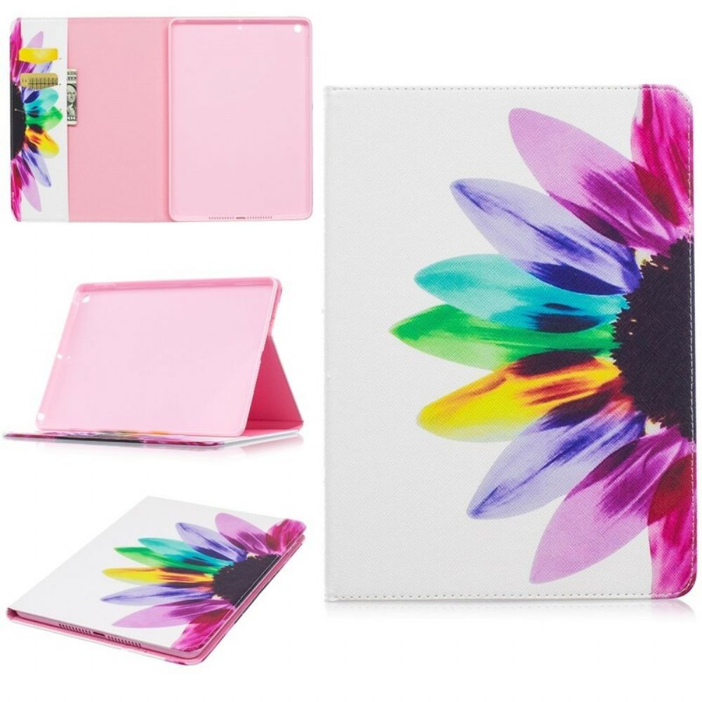 Folio-hoesje voor iPad 9.7" Aquarel Bloem