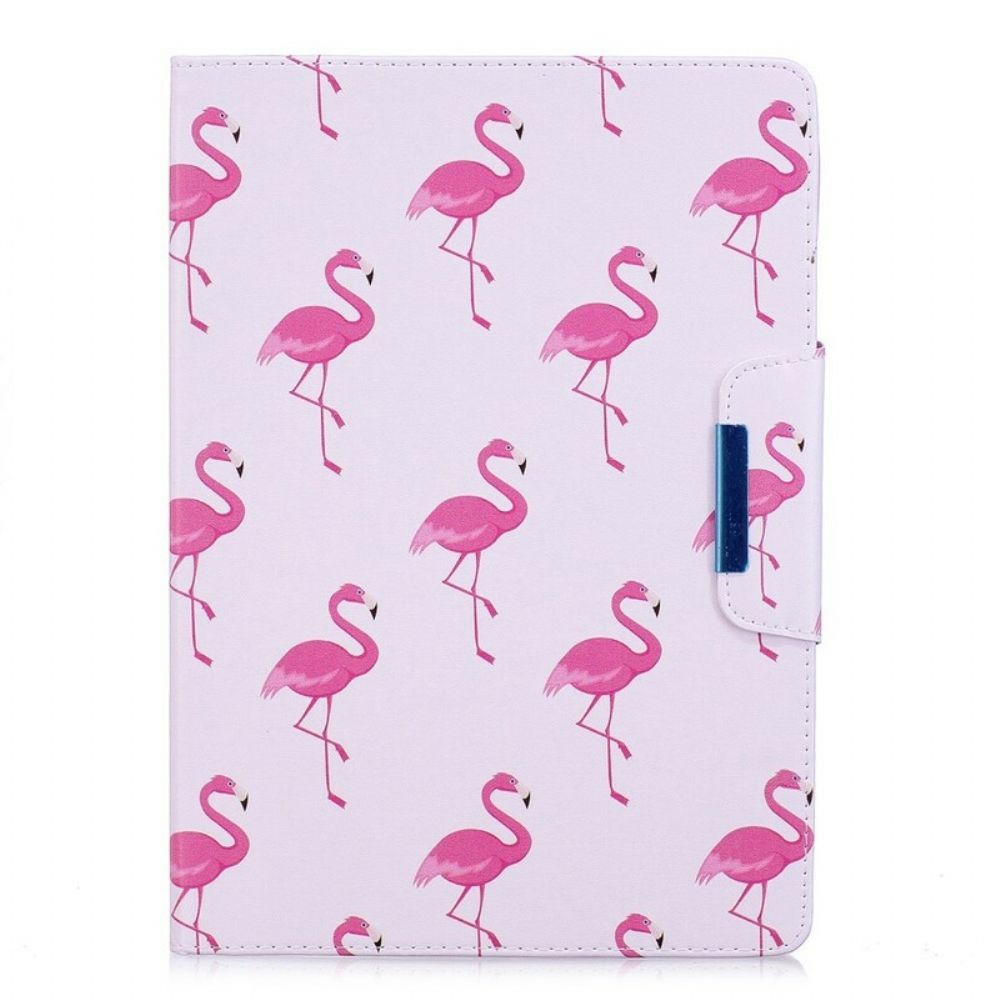 Folio-hoesje voor iPad 9.7" Flamingo's