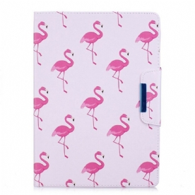 Folio-hoesje voor iPad 9.7" Flamingo's