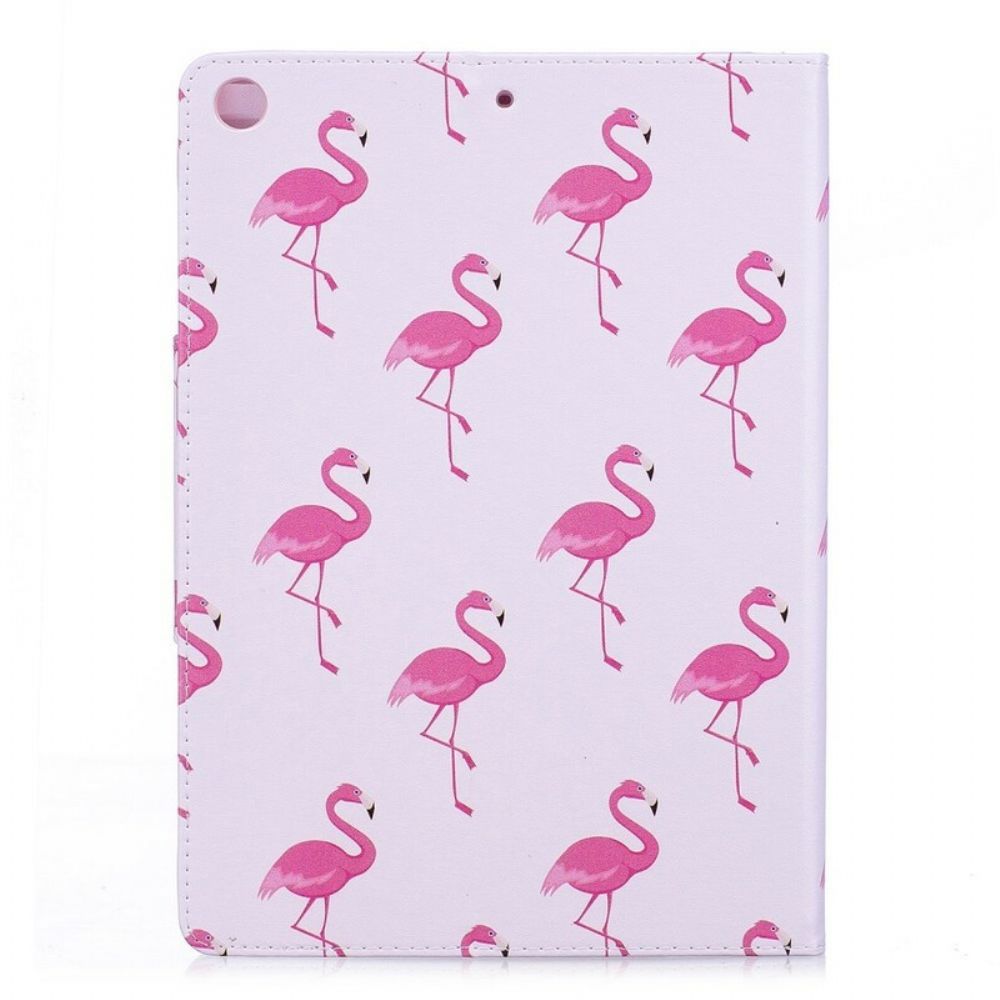 Folio-hoesje voor iPad 9.7" Flamingo's