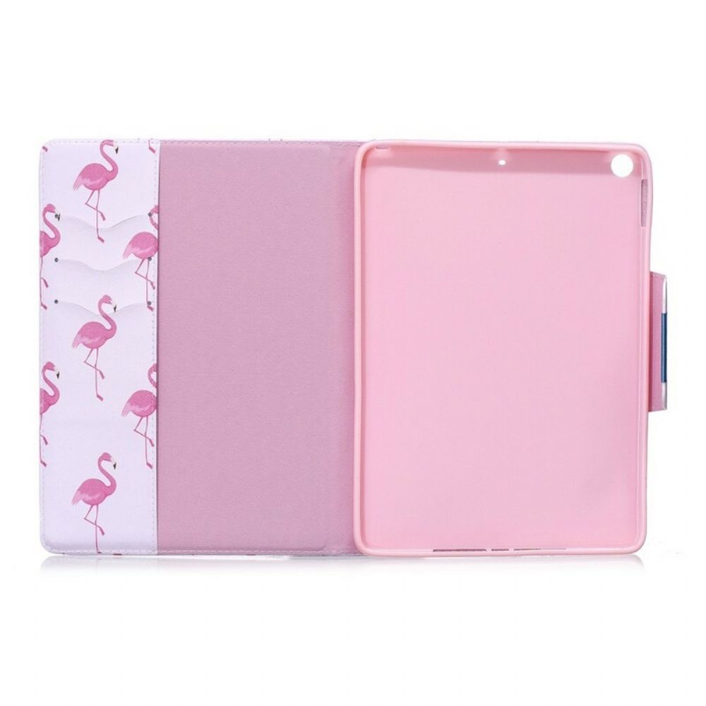 Folio-hoesje voor iPad 9.7" Flamingo's