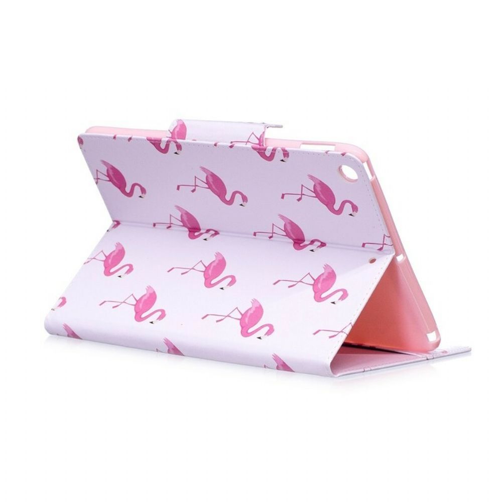 Folio-hoesje voor iPad 9.7" Flamingo's