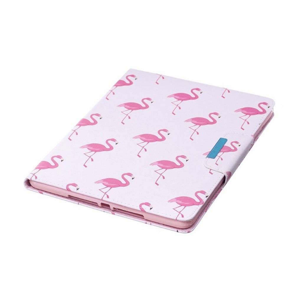 Folio-hoesje voor iPad 9.7" Flamingo's