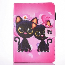 Folio-hoesje voor iPad 9.7" Verliefde Katten