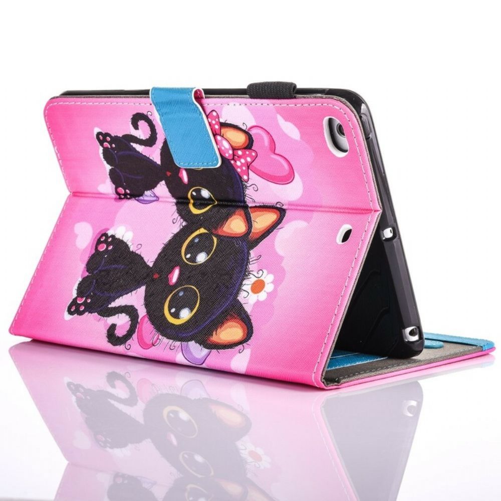 Folio-hoesje voor iPad 9.7" Verliefde Katten