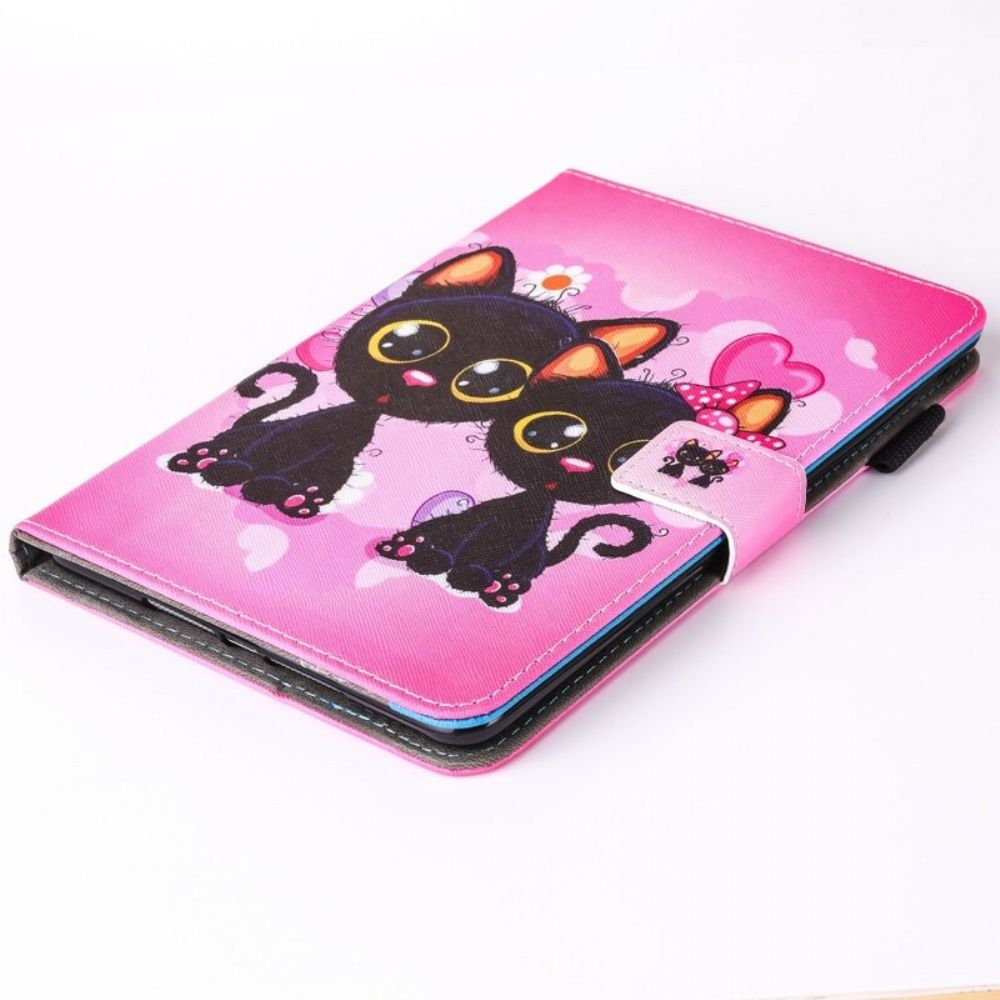 Folio-hoesje voor iPad 9.7" Verliefde Katten