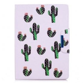 Leren Hoesje voor iPad 9.7" Cactus