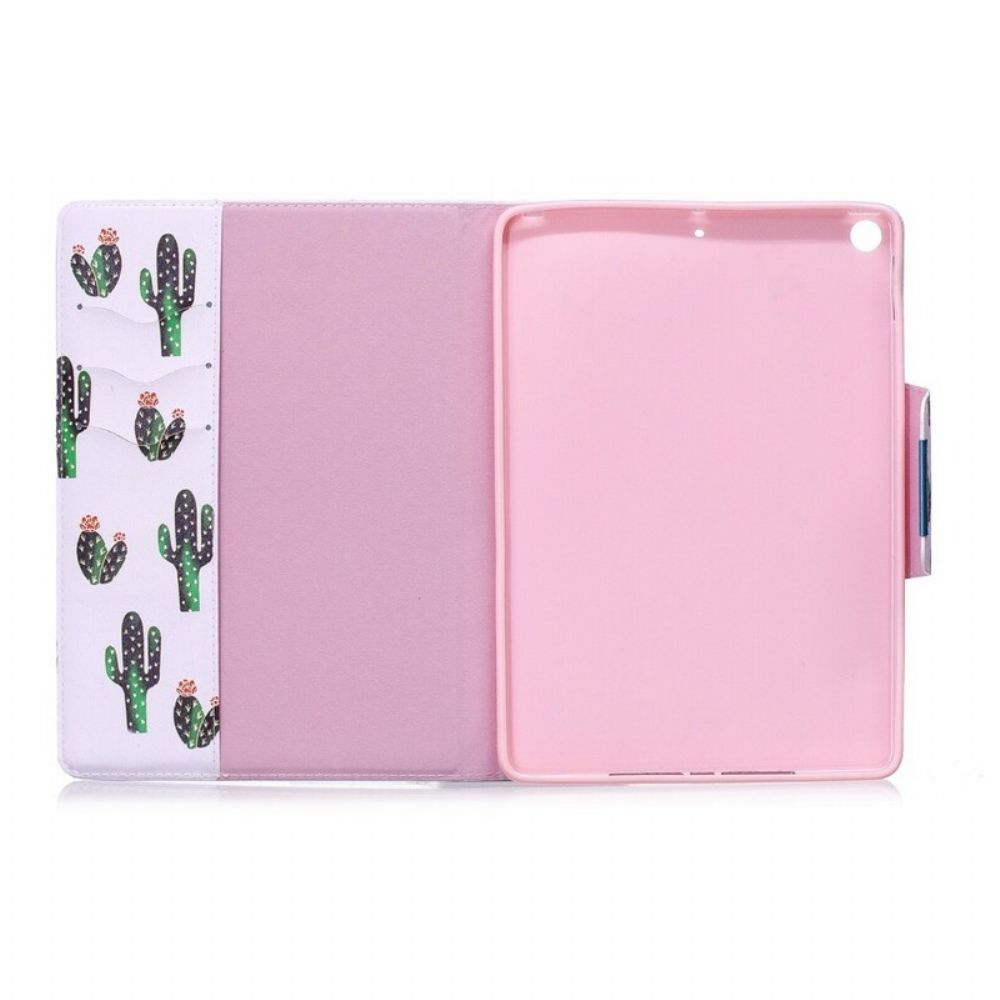 Leren Hoesje voor iPad 9.7" Cactus