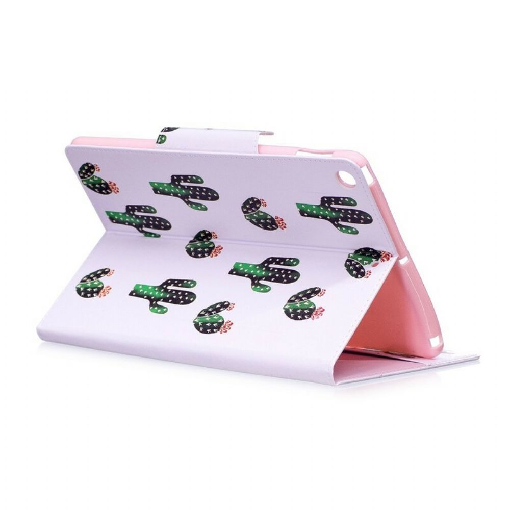 Leren Hoesje voor iPad 9.7" Cactus