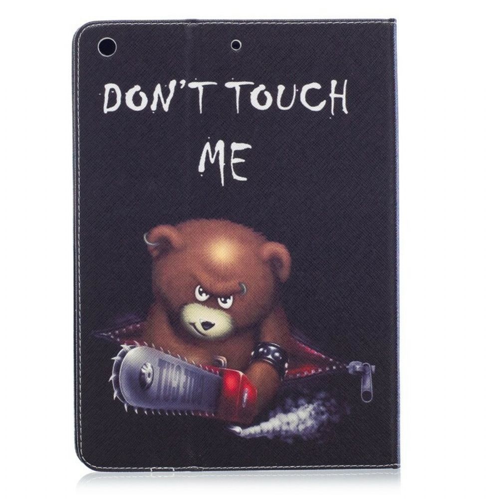 Leren Hoesje voor iPad 9.7" Gevaarlijke Beer