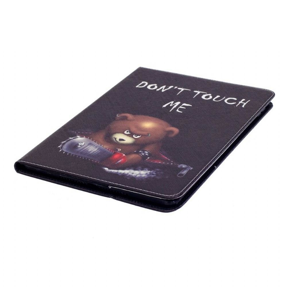 Leren Hoesje voor iPad 9.7" Gevaarlijke Beer