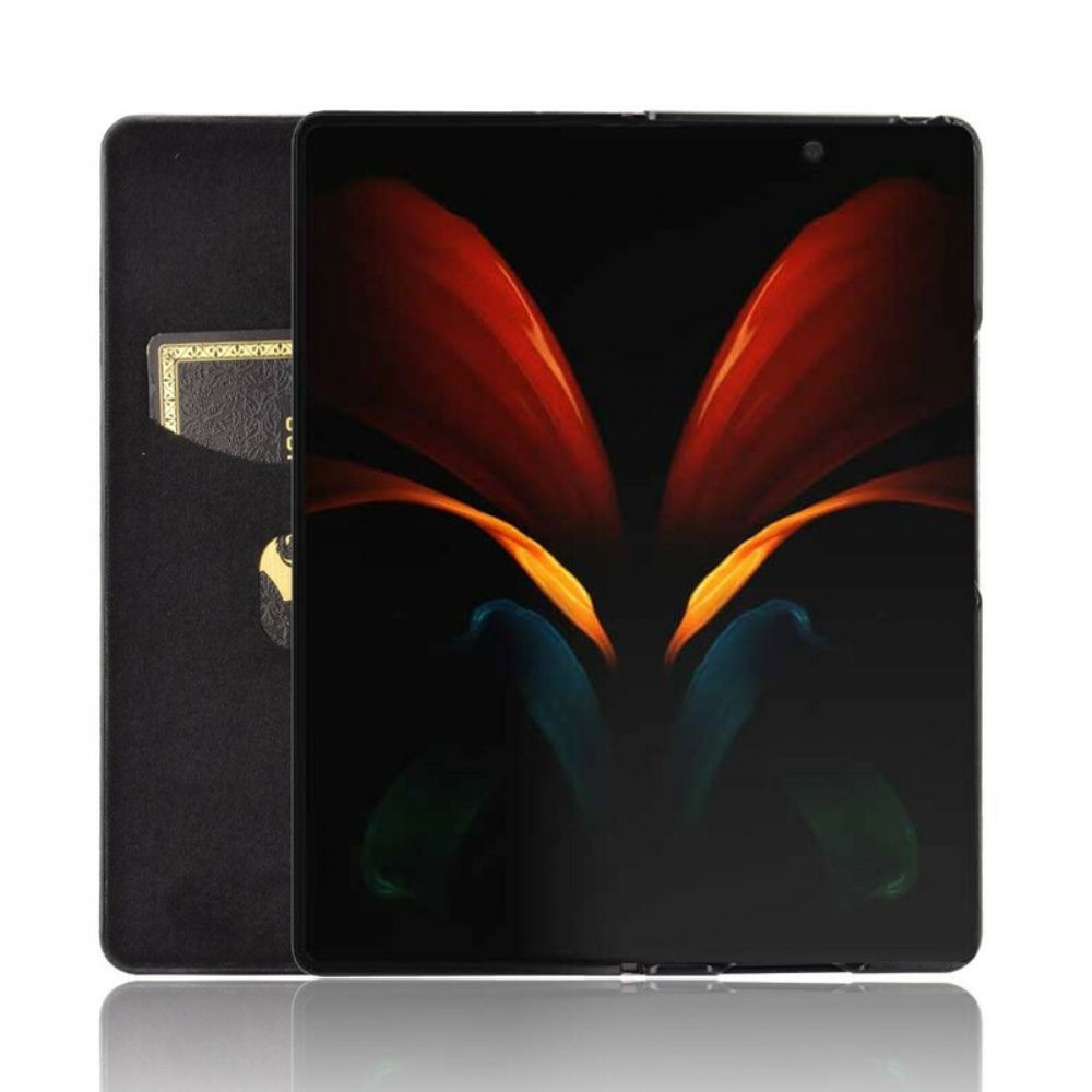 Case voor Samsung Galaxy Z Fold 2 Koolstofvezel