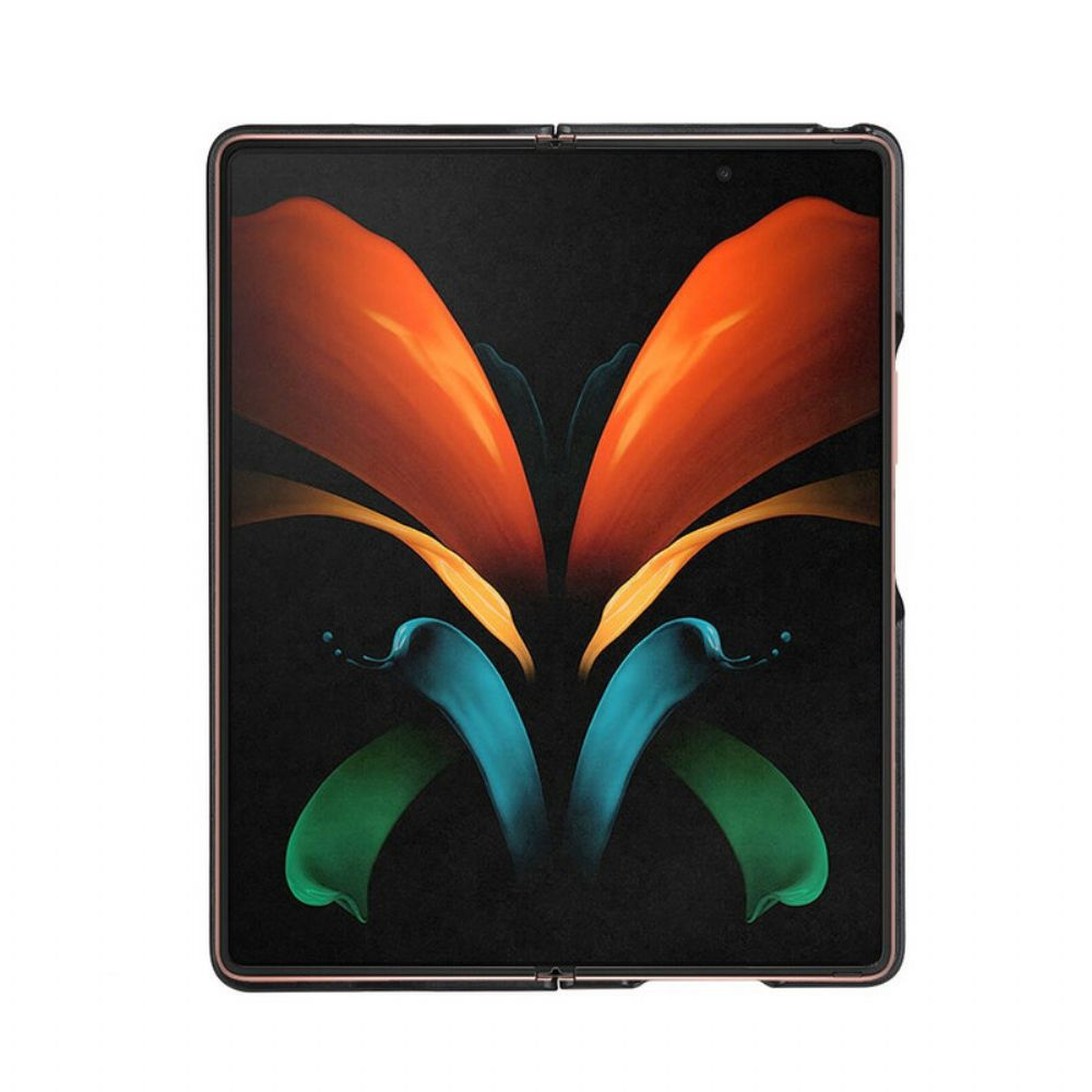 Hoesje voor Samsung Galaxy Z Fold 2 Echt Krokodillenleer