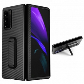 Hoesje voor Samsung Galaxy Z Fold 2 Getextureerd Met Handsfree Ondersteuning