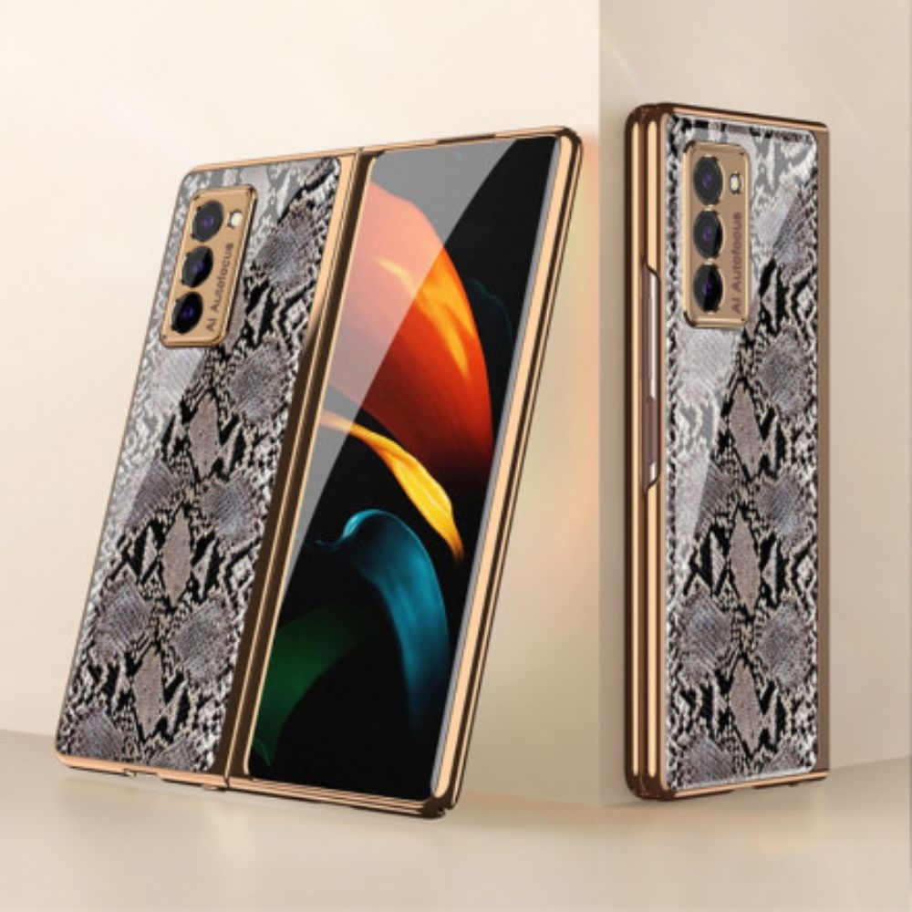 Hoesje voor Samsung Galaxy Z Fold 2 Gkk Slang Gehard Glas