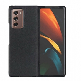 Hoesje voor Samsung Galaxy Z Fold 2 Hybride En Echt Leer