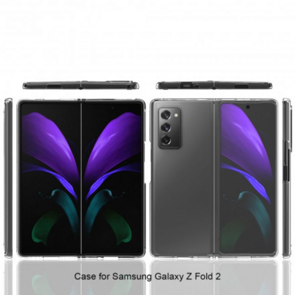 Hoesje voor Samsung Galaxy Z Fold 2 Transparante Hybride